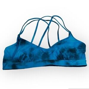 Citrus Swim Top Wm Large Blue Reversible Bikini Swimsuit Surf Beach Sporty NEW